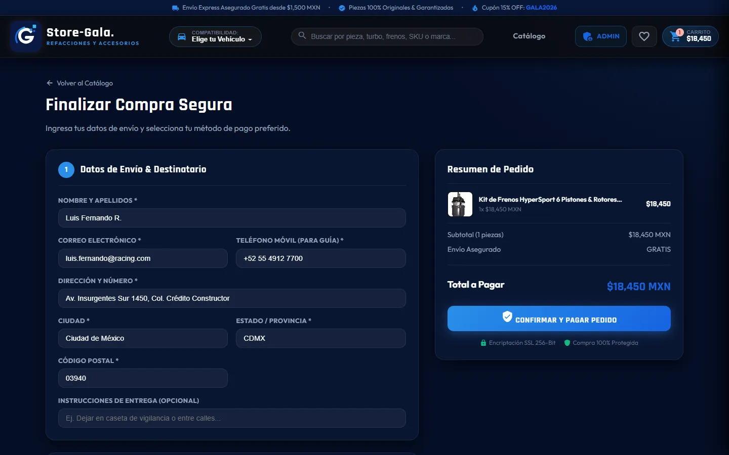 Pago seguro